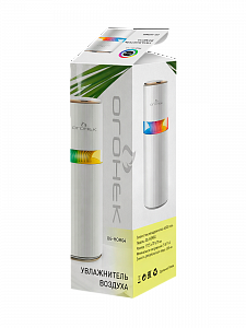 Увлажнитель воздуха для дома настольный с подсветкой Огонёк OG-HOM04 Красный/золото